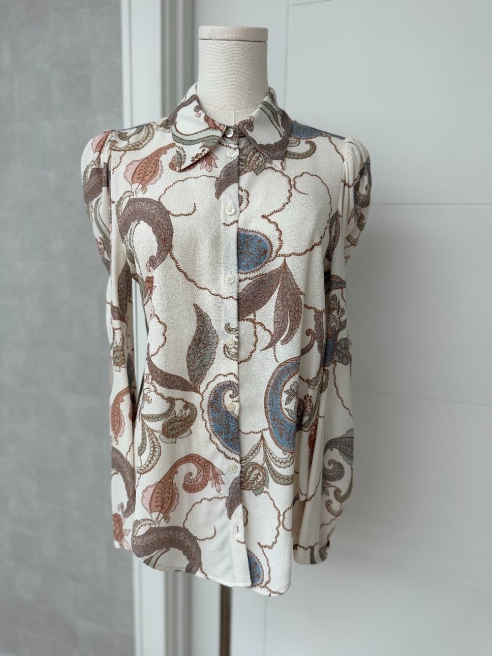 See by Chloe Button-Up Blouse, Size 36 (French), Size 4 (US)